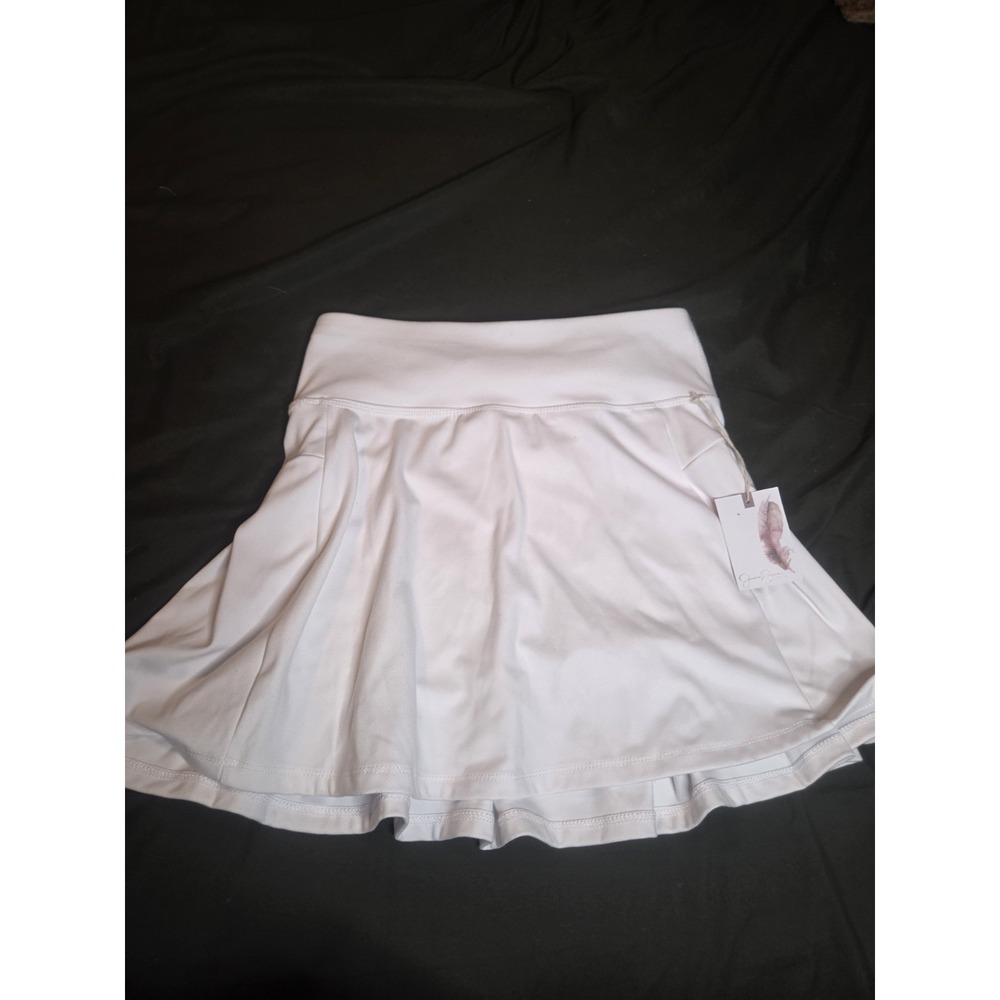 Jessica Simpson Skort white pleated Womens  medium